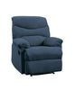Arcadia Blue Woven Fabric Recliner (Motion) image
