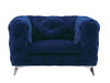 Atronia Blue Fabric Chair image