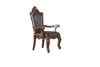 Picardy Cherry Oak & PU Arm Chair image