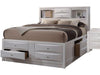 Acme Ireland King Storage Bed in White 21696EK image