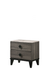 Avantika Faux Marble & Rustic Gray Oak Nightstand image