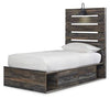 Drystan Bed with 4 Storage Drawers