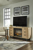 Freslowe TV Stand with Electric Fireplace