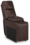 Punch Up Power Reclining Sectional Loveseat with Console