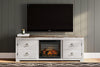 Willowton 72" TV Stand with Electric Fireplace