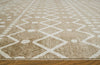 Bunchly 7'10" x 10'3" Washable Rug