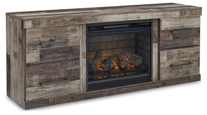 Derekson TV Stand with Electric Fireplace image