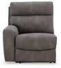 Next-Gen DuraPella Performance Fabric 3-Piece Dual Power Reclining Modular Sofa