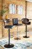 Bellatier Adjustable Height Bar Stool