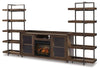 Starmore 3-Piece Wall Unit with Electric Fireplace