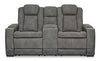 Next-Gen DuraPella Power Reclining Loveseat with Console