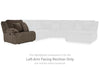 Top Tier Reclining Sectional Sofa with Chaise