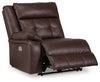 Punch Up Power Reclining Sectional Loveseat with Console