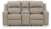 Lavenhorne Reclining Loveseat with Console