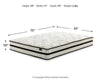 Chime 10 Inch Hybrid Mattress in a Box