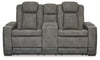 Next-Gen DuraPella Power Reclining Loveseat with Console