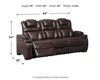 Warnerton Sofa and Loveseat