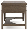 Janismore Home Office Storage Leg Desk