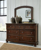 Porter Dresser and Mirror