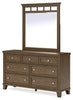 Shawbeck Dresser and Mirror