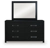 Maeling Dresser and Mirror
