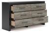 Broachmyn Dresser and Mirror