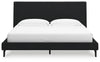 Cadmori Upholstered Bed with Roll Slats