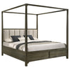 Gran Park Canopy Bed Dark Cocoa