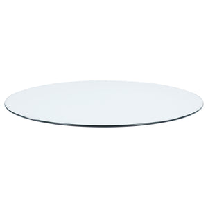 Glass Top 10mm Round Clear Tempered image