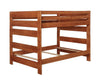 Wrangle Hill Full Over Full Bunk Bed Amber Wash