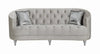 Avonlea Sloped Arm Tufted Sofa Grey