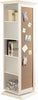 Robinsons Swivel Accent Cabinet with Cork Board White