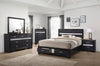 Miranda Panel Platform Storage Bed