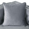 Amie Glam Gray & Black Sectional w/Storage
