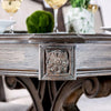 ARCADIA Rustic Natural Tone, Ivory Dining Table