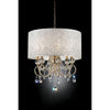 Deborah Gold 24.5"H Gold Ceiling Lamp