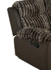 Dionysus Manual Reclining Sofa Brown