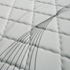 EDREA White/Gray 10" Tight Top Pocket Coil, Cal.King