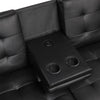 Eidsberg Futon Sofa Bed Orange, Grey, Brown, & Black