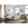 Haldus Cal.King, E.King, & Twin Bed White, Ivory, & Red
