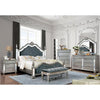 Azha Silver/Gray Cal.King & Queen Bed