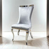Basilicata Gold Chair (2/CTN) White, Gray, & Black
