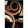 Blitar Brown Black, Brown Cream, & Gray 5' X 7' Area Rug