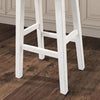 Biasca 29" Stool (2/CTN) White, Brown, & Black