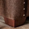 BELSIZE Loveseat Grey, Beige, & Choclate