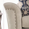 BELSIZE Loveseat Grey, Beige, & Choclate