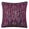 Belle Beige 20" X 20" Pillow, Beige, Multi, Purple, Red