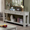 Meadow Antique White Sofa Table image