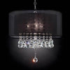 Ivy Chrome Ceiling Lamp