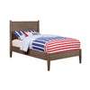 LENNART I Gray & Oak Full Twin Bed